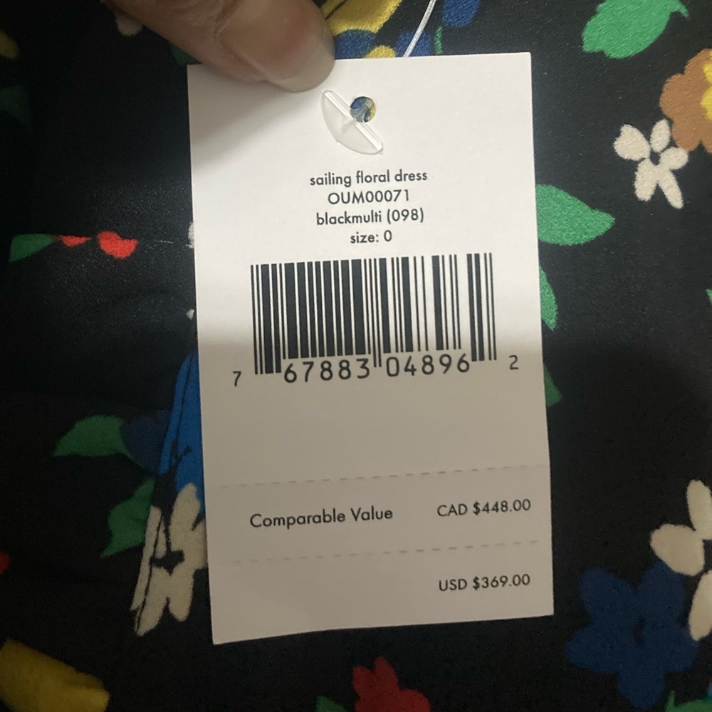 NWT Kate Spade floral long sleeve dress - Picture 4 of 7